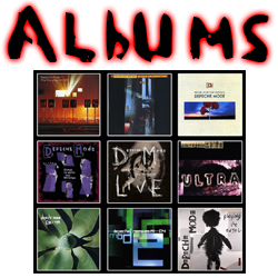 Depeche Mode Albums Button